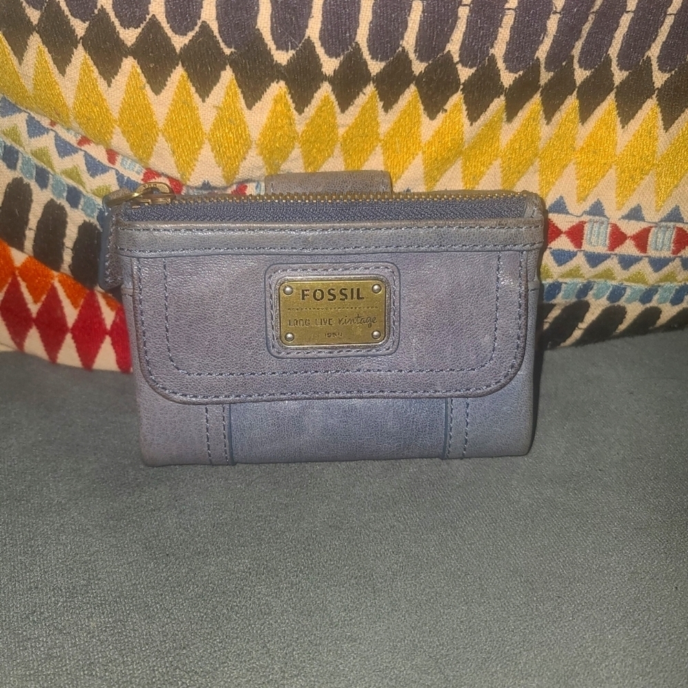 Fossil | Vintage Blue Wallet Billfold